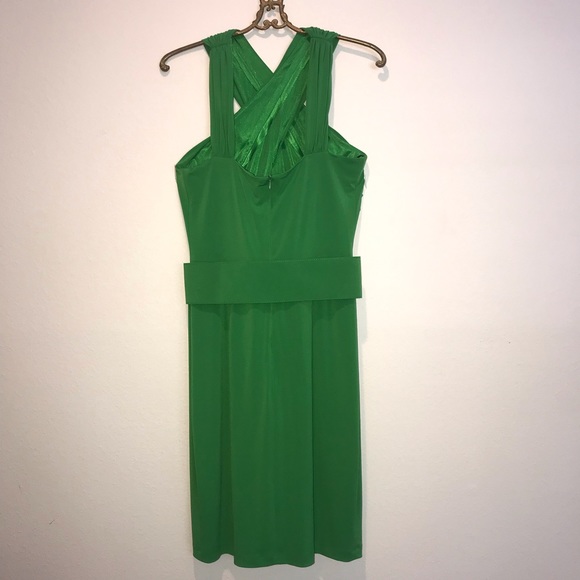 David Meister Cross Front Jersey Dress - Picture 6 of 7